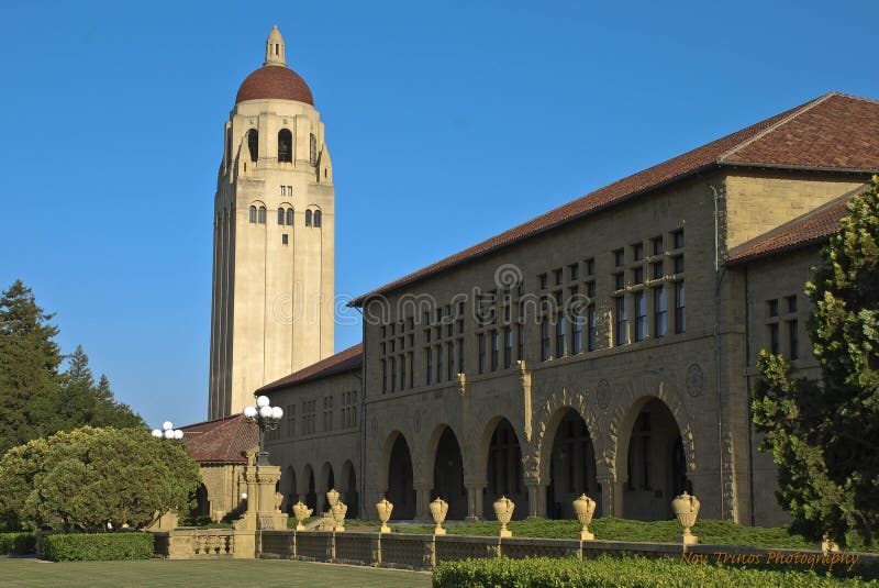 Stanford Hoover Tower stock photos