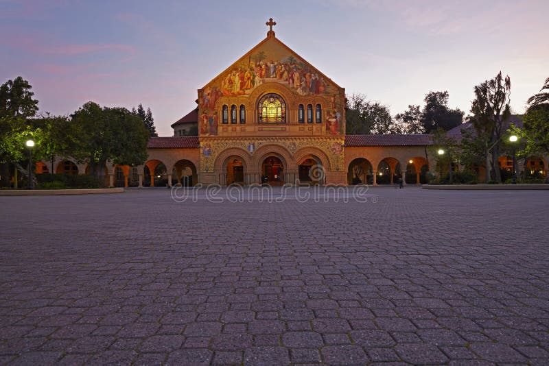 Stanford Memorial Church stockbild Stanford Memorial Church stockbild