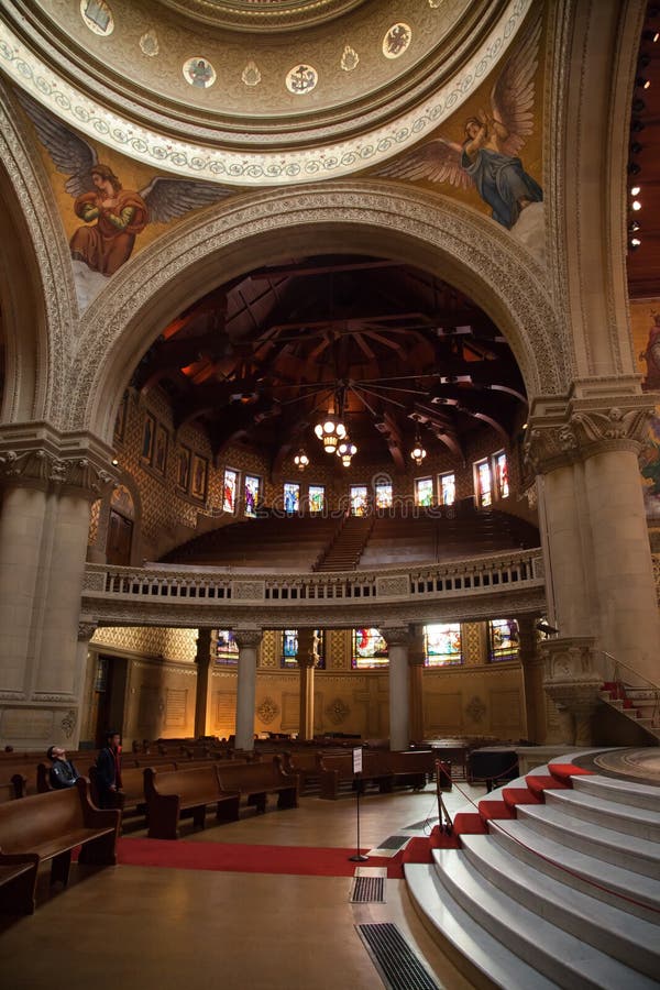 Stanford Memorial Church (also referred to informally as MemChu)[1] is located at the center of the Stanford University campus in Stanford, California, United States. It was built during the American Renaissance[2] by Jane Stanford as a memorial to her husband Leland. Designed by architect Charles A. Coolidge, a protÃ©gÃ© of Henry Hobson Richardson, the church has been called the University's architectural crown jewel.