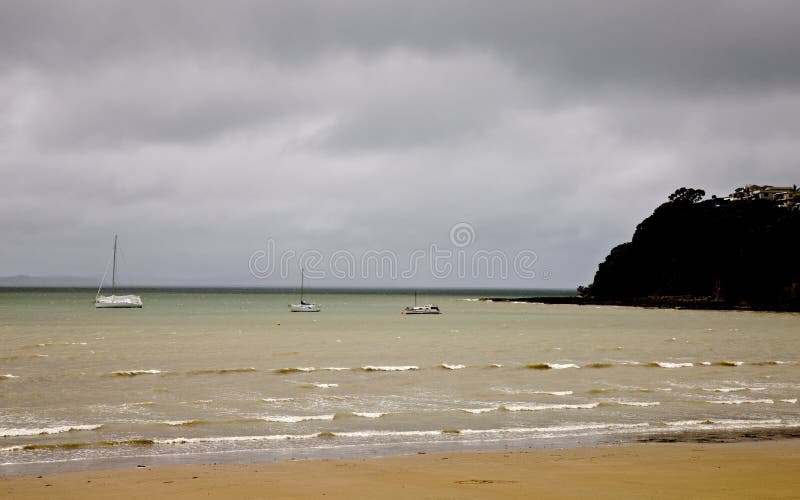 Stanmore Bay New Zealand stock photo. Image of scenic 92510040