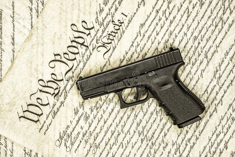 Stany Zjednoczone pistoletu i konstytuci dobra