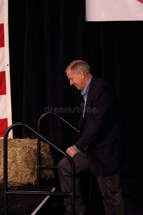 Stany Zjednoczone senator od Południowa Karolina, Lindsey Graham fotografia royalty free Stany Zjednoczone senator od Południowa Karolina, Lindsey Graham fotografia royalty free