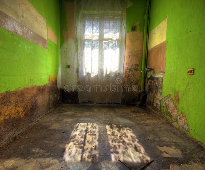 HDR image of the interior of a abandoned room in horrible, terrible mold (after flood) condition which needs renovation badly. HDR image of the interior of a abandoned room in horrible, terrible mold (after flood) condition which needs renovation badly.