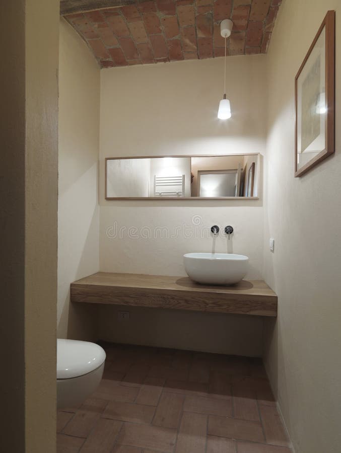Bagno moderno fotografia stock libera da diritti