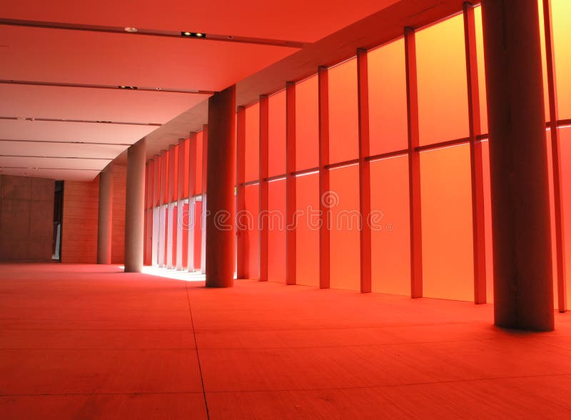 Download Stanza rossa fotografia stock. Immagine di costruzione - 214738