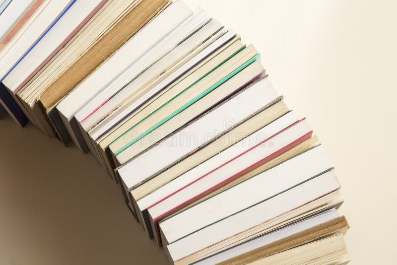 Stapel boeken royalty-vrije stock afbeelding Stapel boeken royalty-vrije stock afbeelding