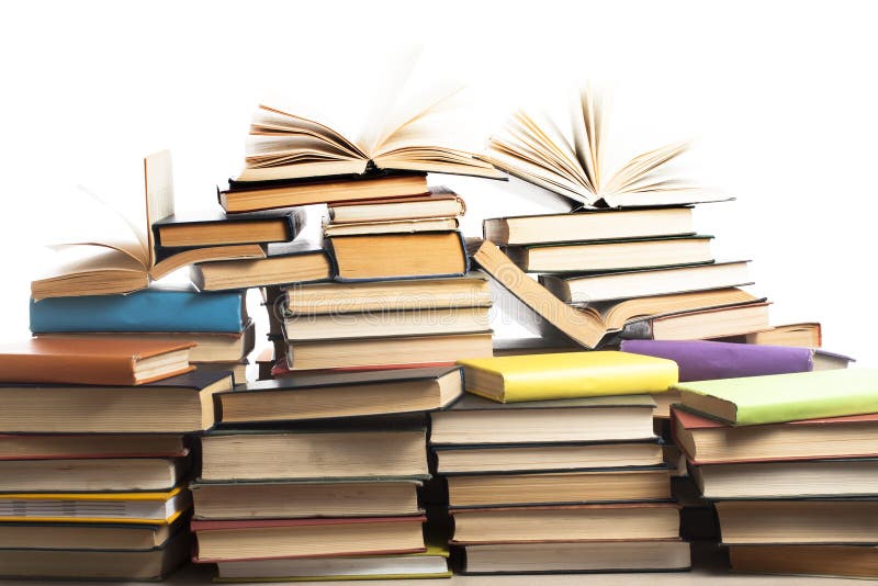 Stapel Bücher auf weißem Hintergrund getrennte alte Bücher Zurück zu Schule stockfotografie Stapel Bücher auf weißem Hintergrund getrennte alte Bücher Zurück zu Schule stockfotografie