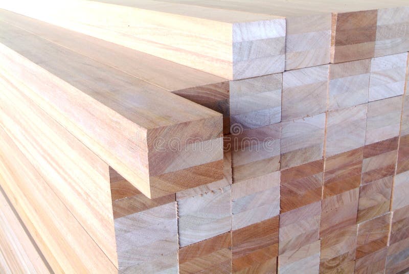 The production of wood pallets. The production of wood pallets