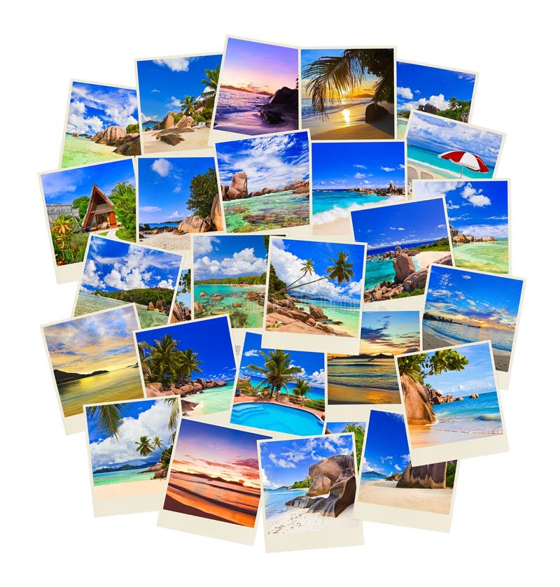Stack of summer beach shots - nature and travel background (my photos). Stack of summer beach shots - nature and travel background (my photos)