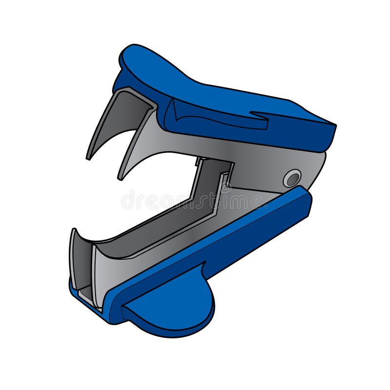Staple removers vector stock vector. Illustration of accessory 37547536