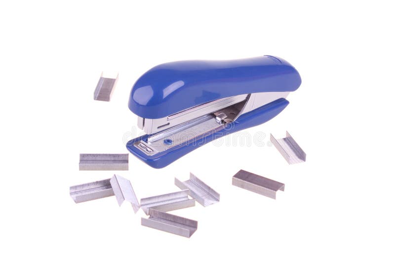 Stapler with clips