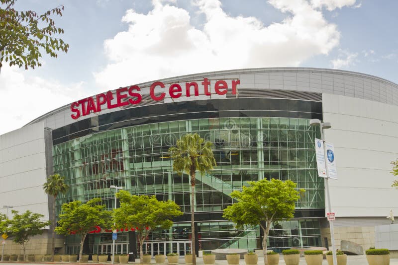 Staples Center In Downtown Los Angeles