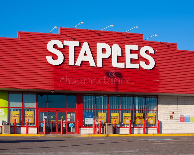 Staples Canada Stock Photos - Free & Royalty-Free Stock Photos from  Dreamstime