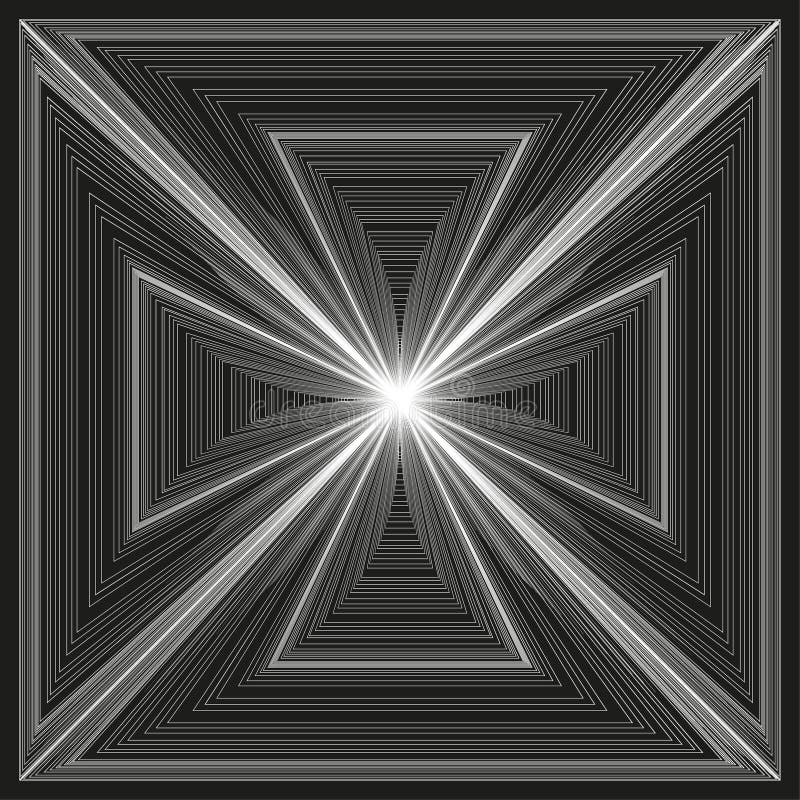 Star burst rays. Radiant light beams. Vector explosion effect. Bright flash pattern. vector illustration