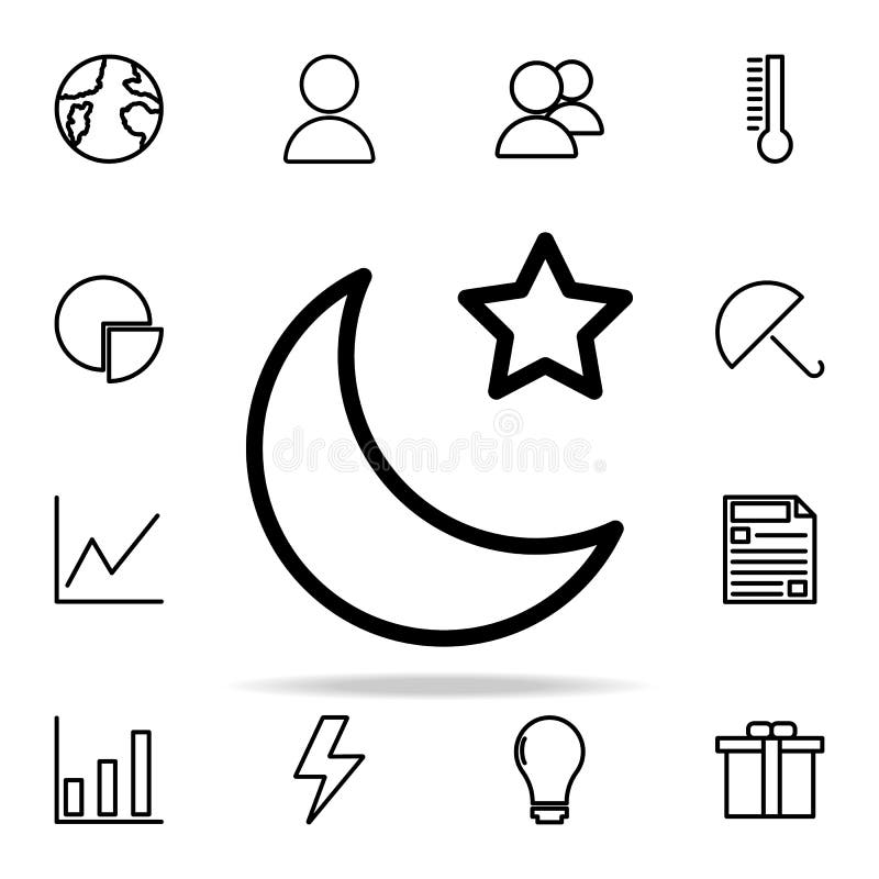 White moon 4 icon - Free white moon icons