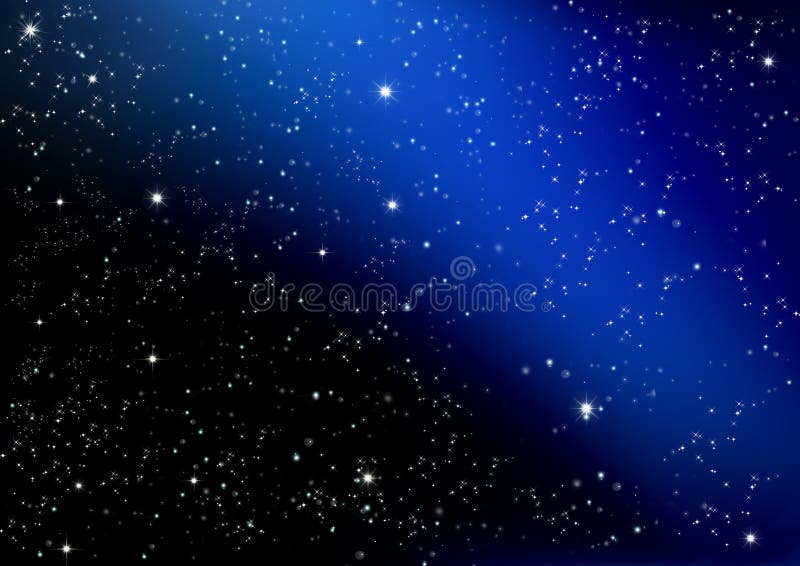 Star on the dark royalty free stock photography