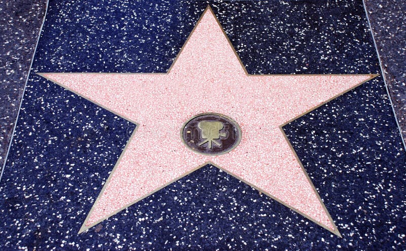 Star de cinéma de Hollywood images libres de droits Star de cinéma de Hollywood images libres de droits