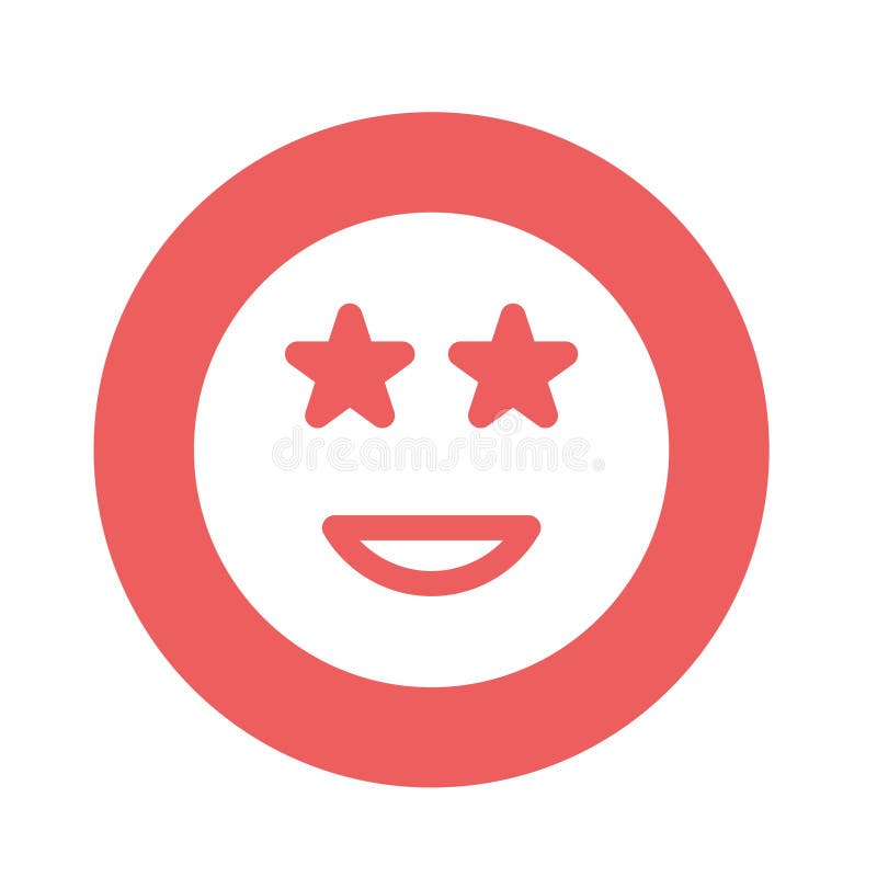 Star Emoji Isolated Vector Icon Which Can Easily Modify or Edit Stock