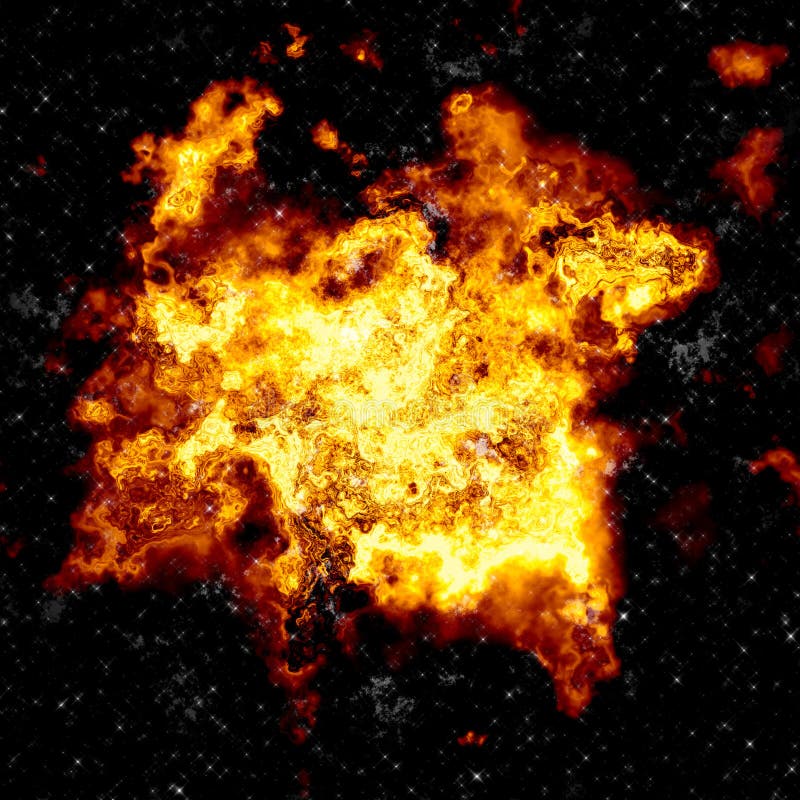 Star exploding stock illustration. Illustration of space 16846898