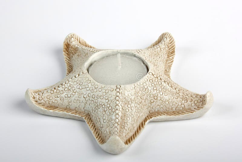 Star Fish Candle Holder stock image. Image of candles 11884701