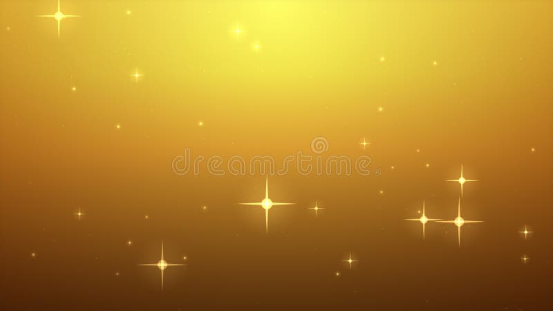 Star glow on gold background with bokeh effect, Out of focus, Co stock illustration Star glow on gold background with bokeh effect, Out of focus, Co stock illustration