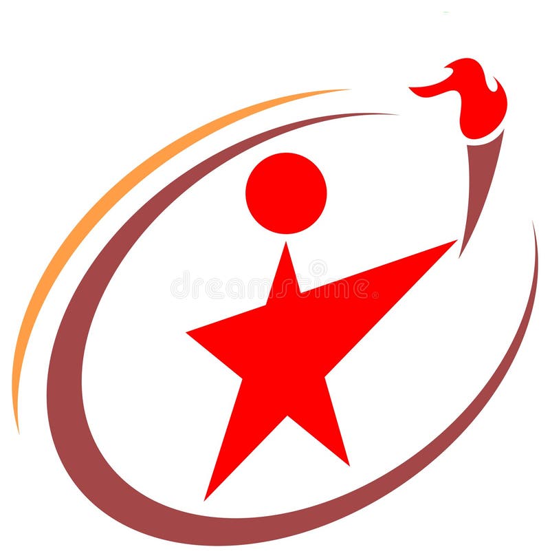 Star logo stock vector. Illustration of artwork, glory - 24820036