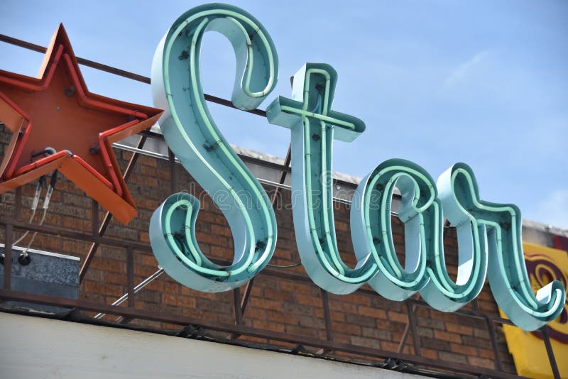 Star marquee sign