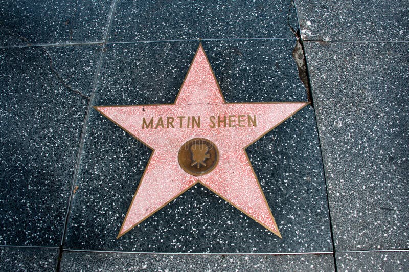 The star of Martin Sheen