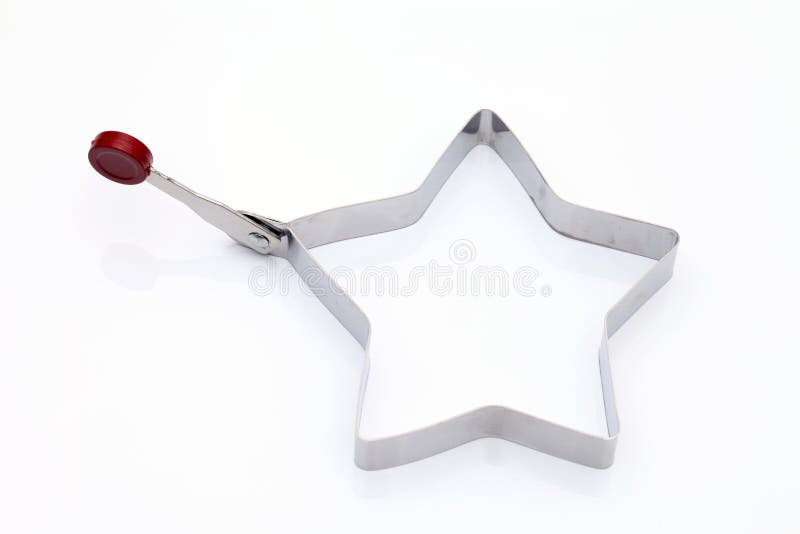 Star shaped cookie cutter