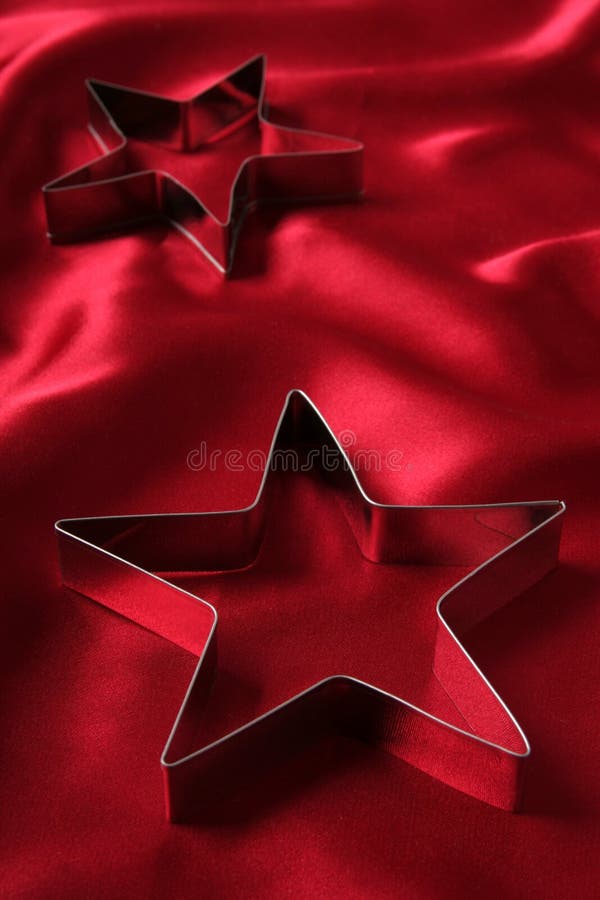 Star Shaped Cookie Cutters royalty free illustration