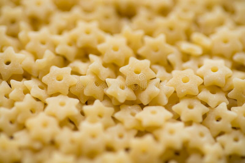 Stelle Pasta CloseUp stock photo. Image of ingredient 27333280