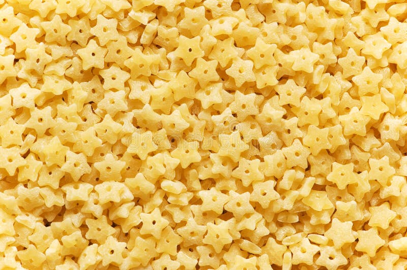 Star shaped pasta pieces stock image. Image of macro, dinner 6943767