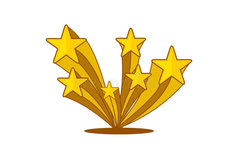 Star sparkles logo design inspiration. vector illustration