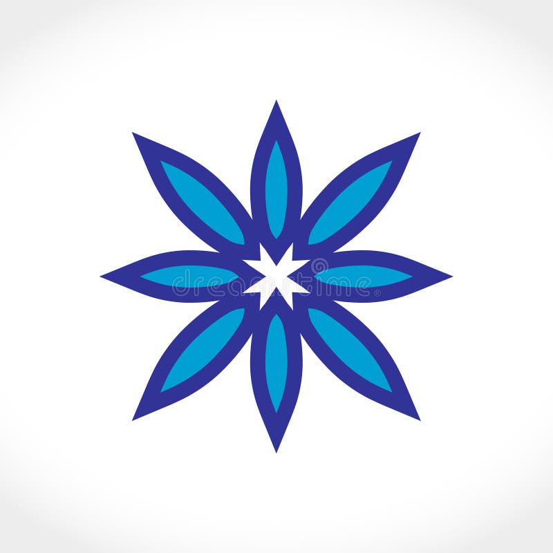 Star stencil pattern. stock illustration