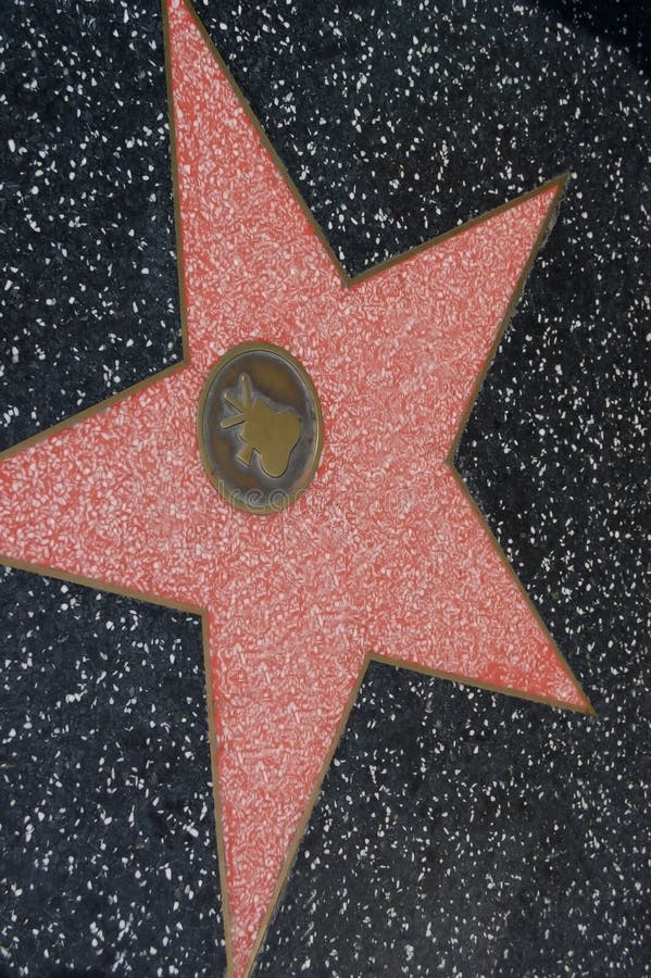 Star on walk of fame stock photo. Image of recognition 7209070