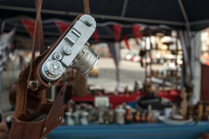 Stara fotografii kamera obrazy stock Stara fotografii kamera obrazy stock