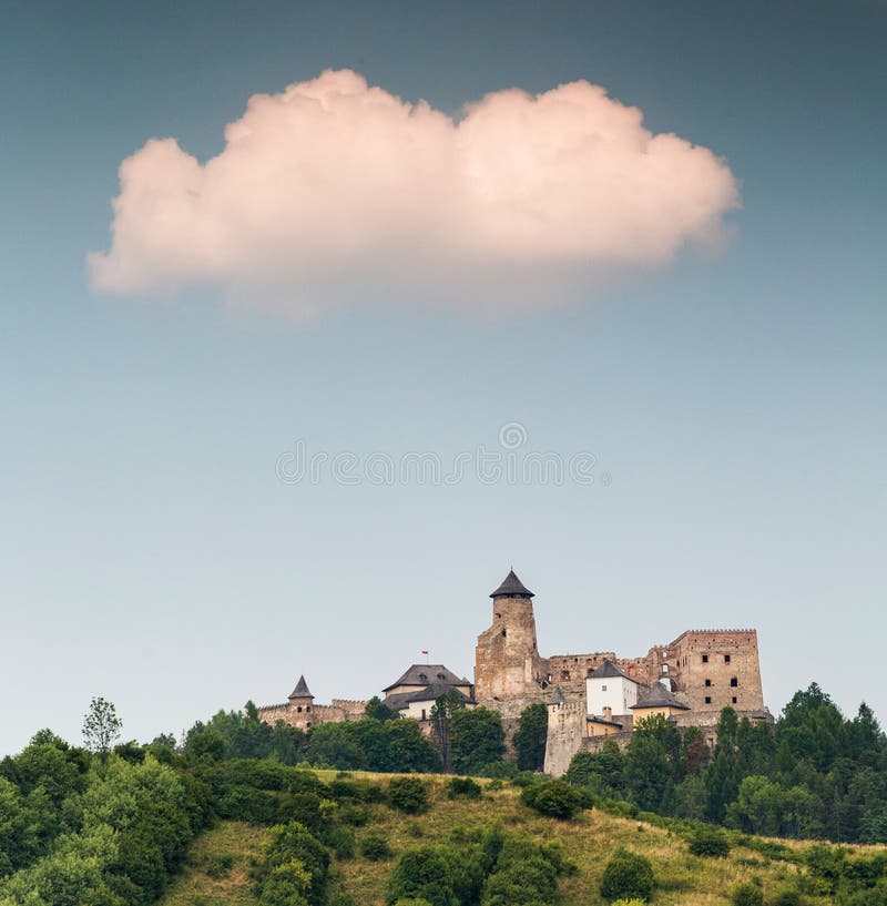 STara Ľubovňa - hrad na kopci