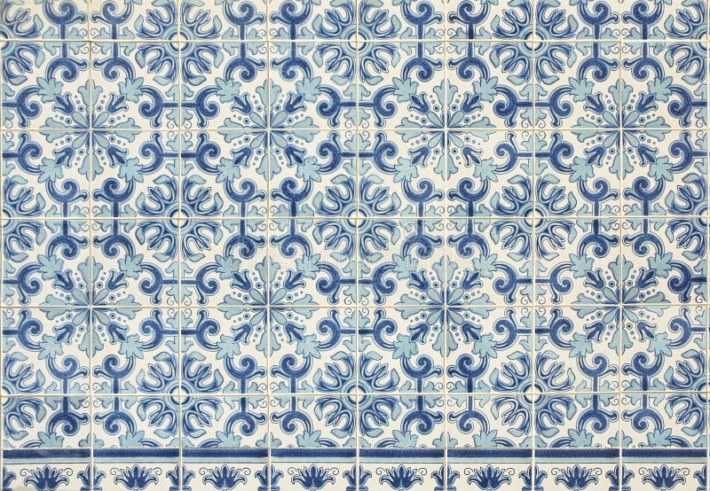 Old tiles background. Old tiles background