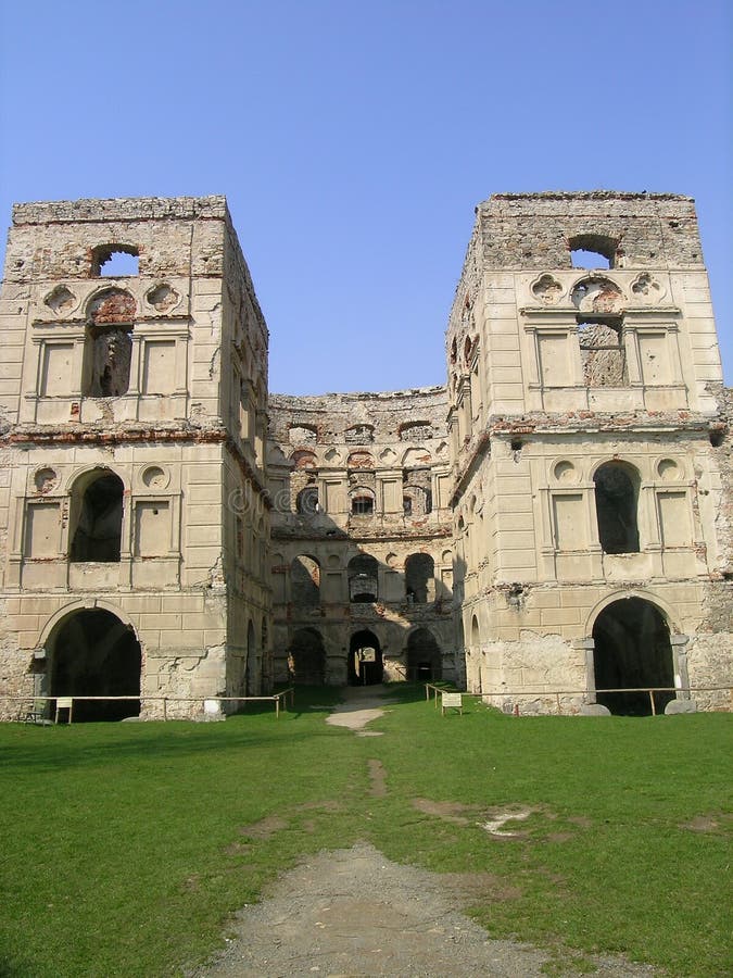Stare ruiny z zamku