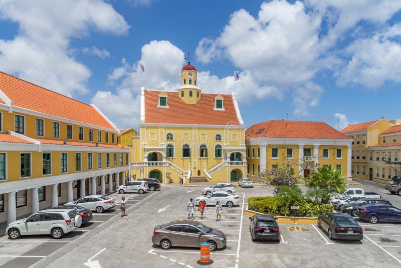 Starego fortu Punda Curacao Kościelni widoki obrazy royalty free Starego fortu Punda Curacao Kościelni widoki obrazy royalty free