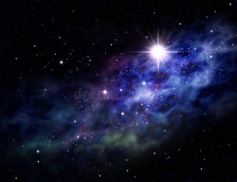 Starfield royalty free stock images