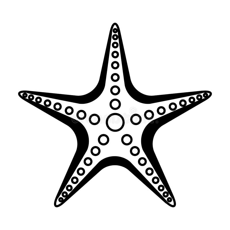 Download Starfish Animal Isolated Icon Stock Vector - Illustration ...