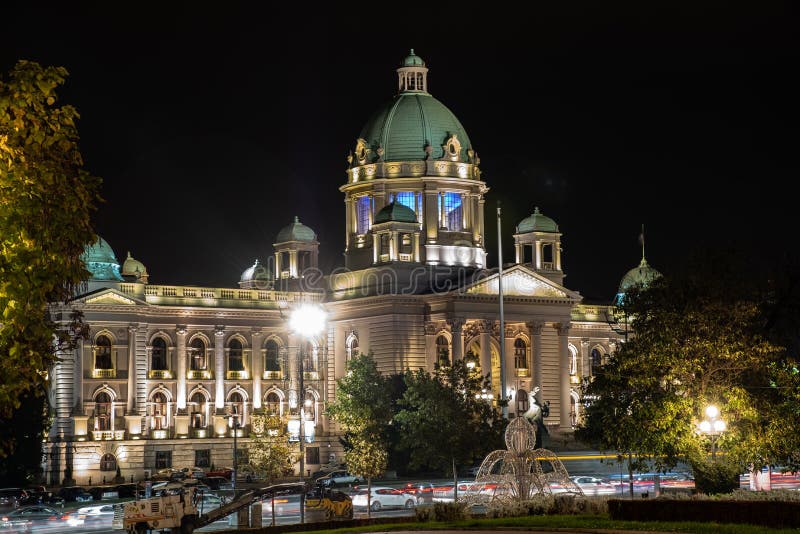 Stari Dvor -Old Palace- the seat of the City Assembly of Belgrade, Serbia. stock images Stari Dvor -Old Palace- the seat of the City Assembly of Belgrade, Serbia. stock images