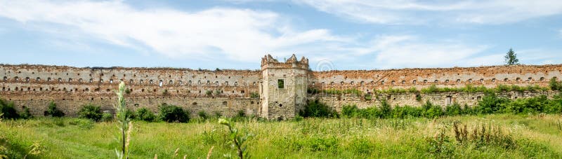 Staroselskiy castle in Stare Selo in the Lviv