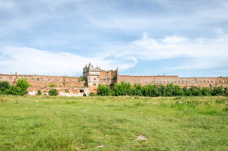 Staroselskiy castle in Stare Selo in the Lviv