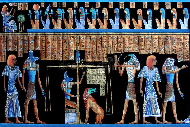 Starożytny egipski papirus