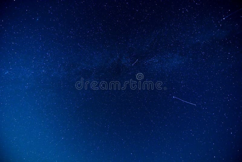 Starry Night Sky royalty free stock image