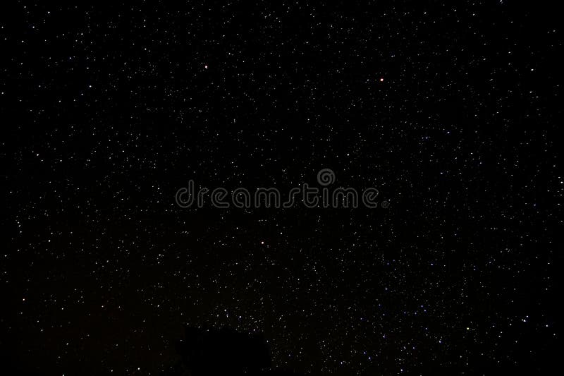 Starry Night Sky royalty free stock photo