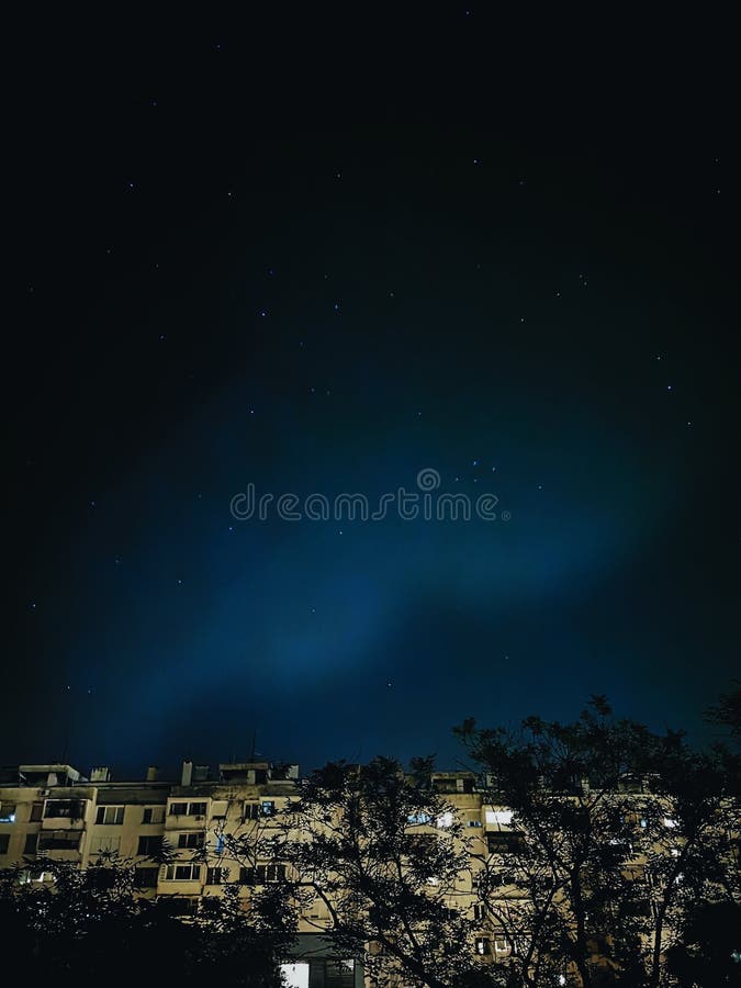 Starry Window stock image. Image of moonlight, home, 33422991