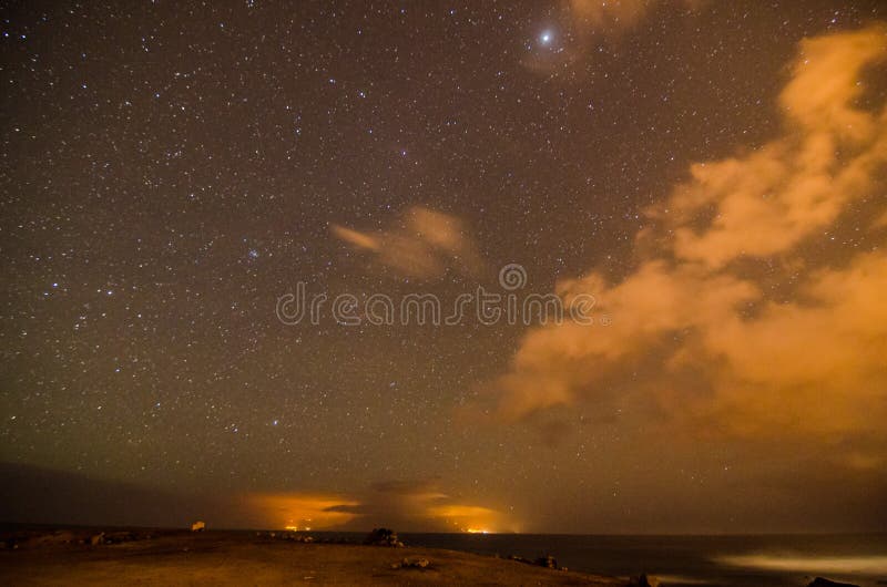 Starry Night Sky stock photos